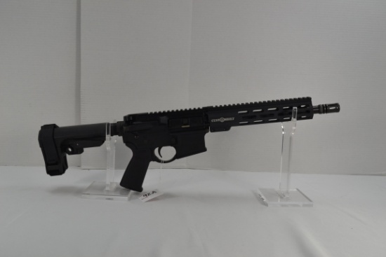 Custombilt Firearms Mfg. Model C-15 Multi-Cal 556-SG Semi-Auto Pistol in Matte Black w/M-Lok Rail Sy