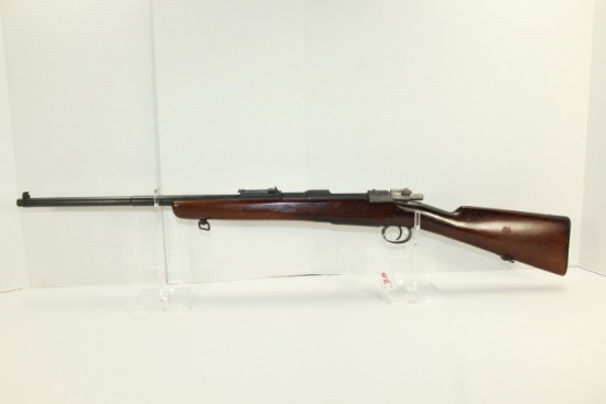 Chilean Mauser Model 1895 7x57mm Cal. Sporterized Rifle w/22" BBL; Made in Berlin; SN A1770