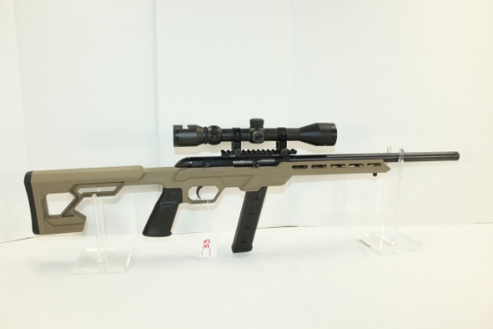 Savage Model 64 .22LR Cal. Semi-Auto Magazine-Fed Rifle w/Threaded Heavy BBL, 20 Rd. Magazine, ORYX