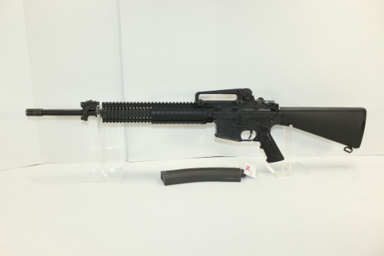 Colt M16 .22LR Cal. Rifle w/20" BBL, Full Stock, 30 Rd. Detachable Magazine, Flash Hider, Bayonet Lu