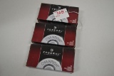 3 Boxes - Federal 9mm Luger 115 gr. FMJ RN Cartridges; 50 Rds./Box; 3xBID