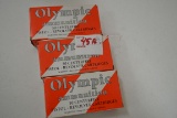 3 Boxes - Olympic 9mm Luger 124 gr. FMJ Cartridges; 50 Rds./Box; 3xBID
