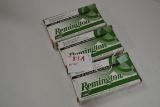 3 Boxes - Remington .25 Auto 50 gr. MC Cartridges; 50 Rds./Box; 3xBID