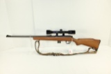 Marlin Model 25MN .22 Mag. Cal. Bolt Action Magazine-Fed Rifle w/5 Rd. Magazine, Checkered Stock, Sl