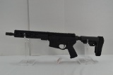 Custombilt Firearms Mfg. Model C-15 Multi-Cal 556-SG Semi-Auto Pistol in Matte Black w/M-Lok Rail Sy