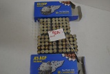 Silver Bear .45 ACP 200 gr. HP Cartridges; 90 Rds.