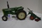 Vintage Ertl Oliver 1855 Row Crop Tractor w/Oliver 2-Bottom Trip Plow