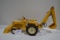 1970s Yellow International 3444 Loader Tractor w/Back Hoe; 1/16 Scale