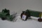 Vintage Oliver Row Crop Tractor w/Pull-Type Combine