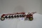 Pair of International-Case Plows including Tru-Scale 2-Bottom and Ertl 7-Bottom
