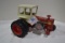 Vintage International 1256 Farmall Turbo Tractor w/Cab; Wheel Needs Repair