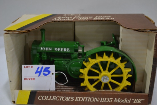 Vintage John Deere 1935 Model "BR" Tractor Collector's Edition; NIB