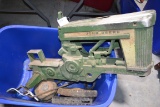 Vintage Cast Iron Pedal Tractor; Fixer-Upper; All Parts John Deere