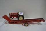 Ertl International Tractor and Bale Elevator