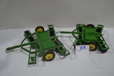 Pair of 1960s-1970s John Deere Disks; One Marked Ertl
