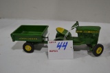 Ertl John Deere 110 Garden Tractor w/Wagon