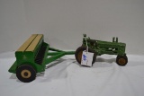 Vintage Utility Tractor and Great Plains Planter