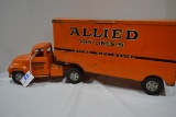 Vintage Tonka Allied Van Lines Metal Truck and Trailer