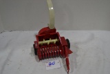 Vintage Unmarked Red Silage Chopper