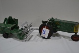 Vintage Oliver Row Crop Tractor w/Pull-Type Combine