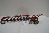 Pair of International-Case Plows including Tru-Scale 2-Bottom and Ertl 7-Bottom
