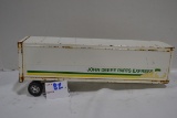 Vintage Ertl Metal John Deere Parts Express Trailer