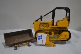Vintage Yellow John Deere Track Loader; 