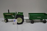 Vintage Ertl Oliver 1800 Tractor w/Oliver Wagon