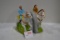 Pair of Vintage Lone Ranger Plastic Molded Handpainted Bookends; 7