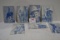Group of 1950s Gene Autry Exhibit Blue Tint Trading Cards; 3