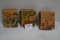 Group of 3 1930s Gene Autry Little Big Books by Whitman Books; One Missing End Binding