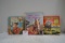 Group of 3 Used Gene Autry Children's Storybooks including 1 Golden Book and 2 Tell-A-Tale Books