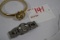 Hopalong Cassidy Souvenir Hair Barrette and Gold-Tone Wrist Locket