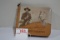 Vintage Hopalong Cassidy Zippered Autograph Book; Has been used.
