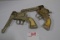 Pair of Vintage Gene Autry Metal Cap Guns; Needs some adjustments.
