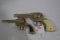 Pair of Vintage Gene Autry Metal Cap Guns w/Bakelite Grips