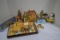 Group of Vintage Roy Rogers and Dale Evans Paper and Cardboard Dolls and Houses