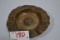 Vintage Roy Rogers Brass-Toned Ashtray