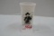 Vintage Hopalong Cassidy Hazel Atlas Milk Glass Breakfast Tumbler
