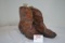 Pair of Vintage Roy Rogers Child's Leather Cowboy Boots