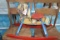 Trigger Wooden Rocking Horse w/Metal Seat and Bells on Reins