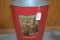 Large Roy Rogers Red Trash Can