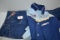Set of Vintage Roy Rogers Blue Jeans by Sears & Roebuck and Roy Rogers Shirt