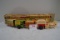 Vintage Roy Rogers Stagecoach Wagon Train Wind-Up Toy by Marx Toys w/Original Box; Missing Back Car