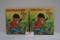 Pair of Little Black Sambo Tell-A-Tale Storybooks by Whitman, Walt Disney Productions