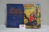 Pair of 1944 and 1951 Gene Autry Hardback Storybooks, including One w/Original Paper Jacket, by Whit