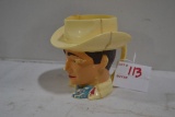 1950s Roy Rogers Plastic Handpainted Cup
