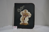 Vintage Roy Rogers Zipper 3-Ring Binder w/Litho Print Picture