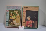 Pair of Vintage Roy Rogers Child's Puzzles in Original Box by Whitman Jr.