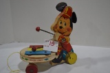 Vintage Fisher-Price Mickey Mouse Pull Toy